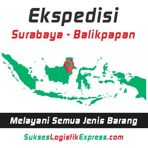 ekspedisi surabaya balikpapan - kalimantan