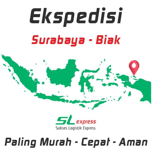 Ekspedisi Surabaya Biak | Paling Murah, Aman, & Cepat