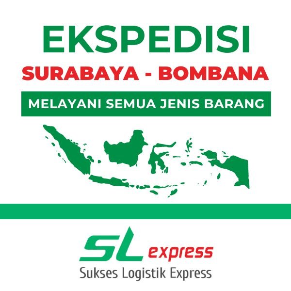 ekspedisi surabaya bombana aman