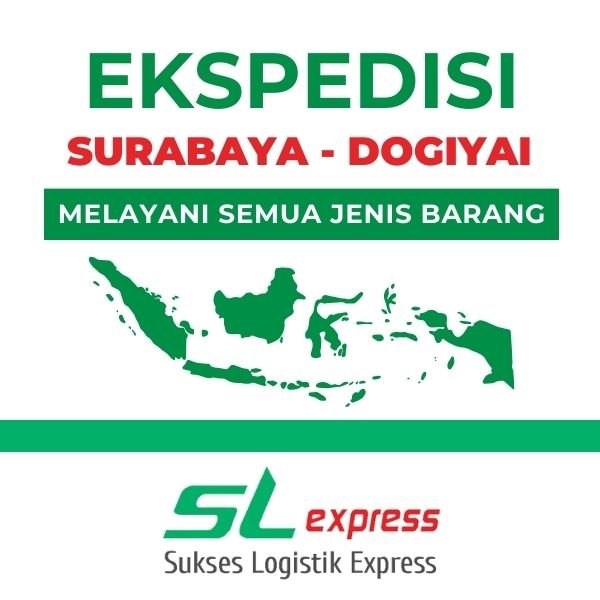 ekspedisi surabaya dogiyai murah